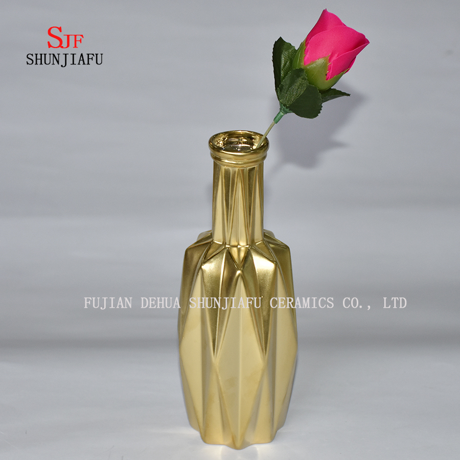 Vasos de flores de cerâmica origami Vasos de flores de cerâmica origami vasos decoração de casa