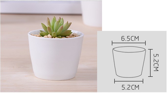 Características decorativas Vaso de flores brancas em forma de coração em forma de pêssego