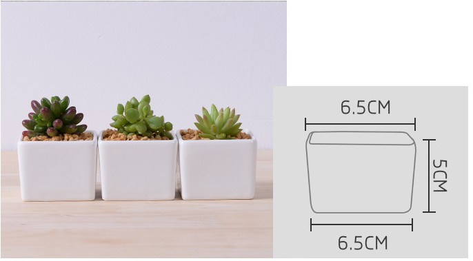 Mesa Mesa Café Tipo Vaso Cerâmico Ganso Branco