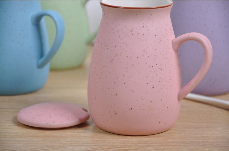 Copo cerâmico da caneca do café, copos cerâmicos personalizados relativos à promoção do logotipo