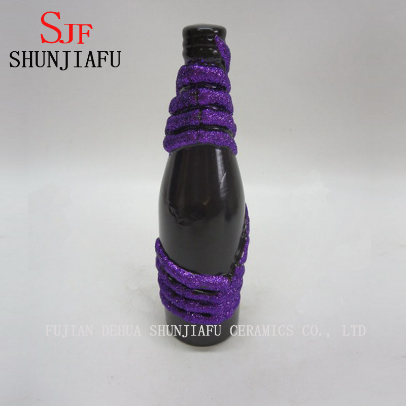 Embreagens do diabo de cer&acirc;mica estilo garrafa de decora&ccedil;&atilde;o para casa