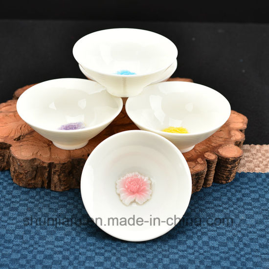 Xícara de chá de cerâmica boca larga para decoração