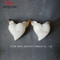Novo design de cerâmica amor forma com asa, forma de coração, para decoração. Branco