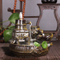 Ornamento de cerâmica para casa de queimador de incenso de Lotus Censer