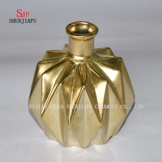 Moda moderna Homedecoration galvanizando vasos de cerâmica