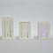 Escolha moderna da forma da arquitetura, velas votivas sem chama multicoloridas do diodo emissor de luz com interruptor de botão / cerâmico