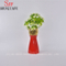 Morden Style Pequeno Vaso de Cerâmica para Decoração de Casa (Vermelho)
