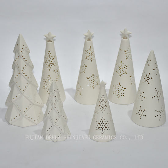 Suporte cerâmico da vela do Multi-Estilo / presente de Natal / decoração home