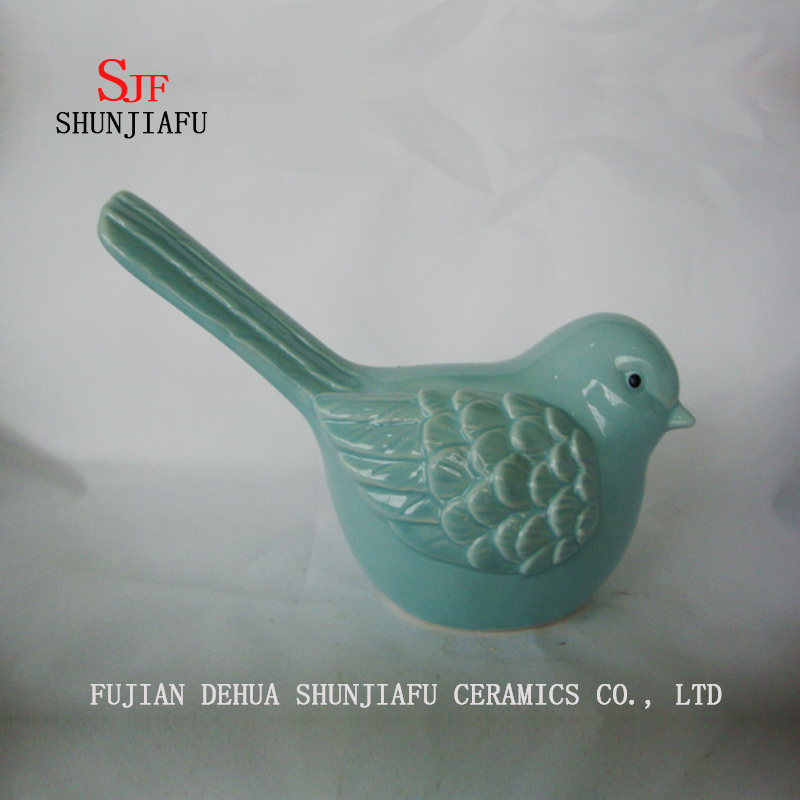 2 tamanhos e cores Magpies Artigos de decora&ccedil;&atilde;o em cer&acirc;mica para sala de estar Decora&ccedil;&atilde;o de casa ou mesa Animais de cer&acirc;mica