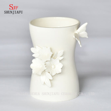 Frasco de borboleta delicada, vaso de cerâmica