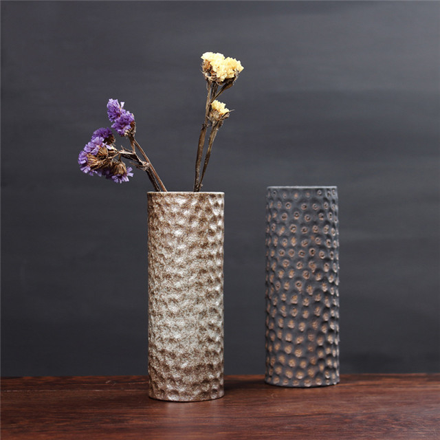 Alta qualidade por atacado vitrificada decoração de casa decoração moderna vaso de flor de cerâmica