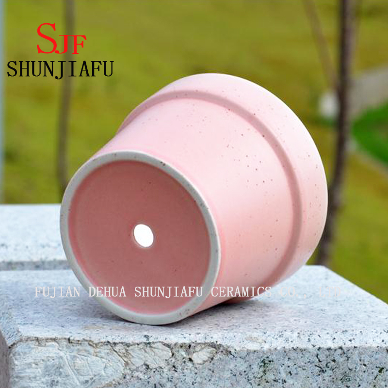 Macaron Colorido Pequeno Suculenta Plantador Recipiente Vaso De Cer&acirc;mica Decora&ccedil;&atilde;o Para Casa