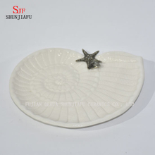Pratos de peixe em cerâmica Multi-Purpose Talheres Louça-Ocean Series