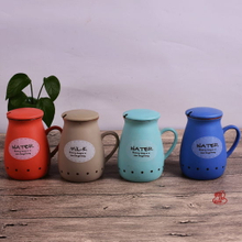 Copo cerâmico da caneca do café, copos cerâmicos personalizados relativos à promoção do logotipo