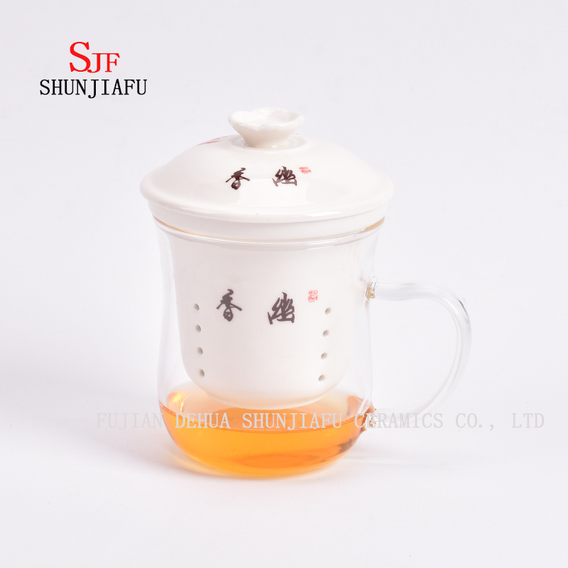 Mais estilo e cores Office Household Flower Tea Tea Cup