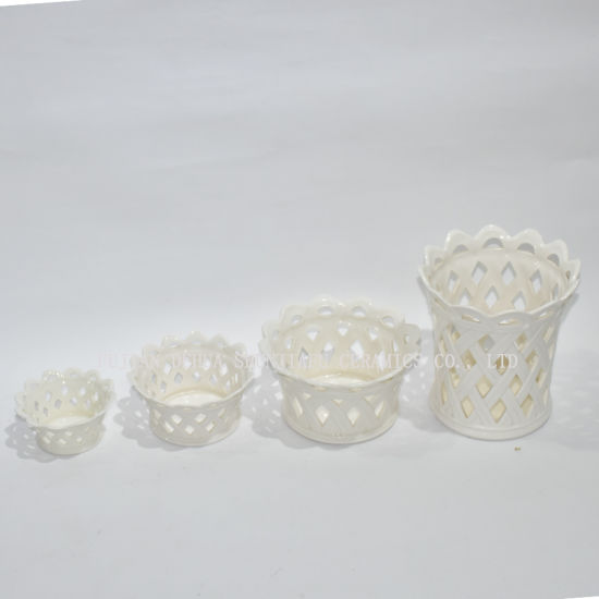 3 / Estilo, Tamanho Moda Vaso de Flor de Cerâmica Decoração para Casa Pequenos Vasos de Cerâmica