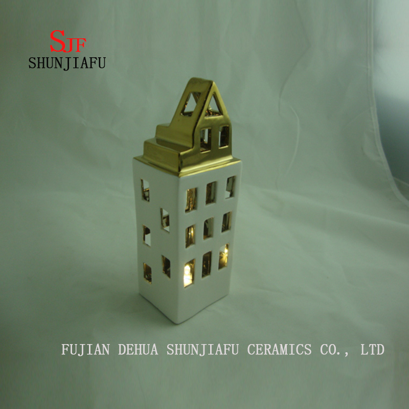 Casti&ccedil;ais cer&acirc;micos do edif&iacute;cio moderno. / B