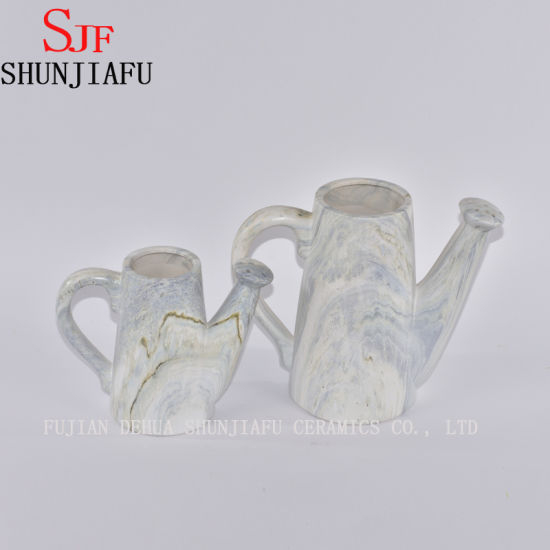 Regador Decorativo de Cerâmica para Flores e Jardins, 8,3"