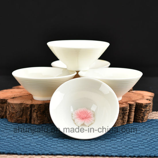 Xícara de chá de cerâmica boca larga para decoração