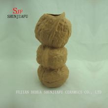 Decoração Peculiar Design Home / Hotel / Café / Bar em Vaso de Cerâmica com 3 Camadas em Forma de Porca