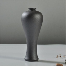 Personalidade da moda moderna vaso preto cerâmico em forma especial