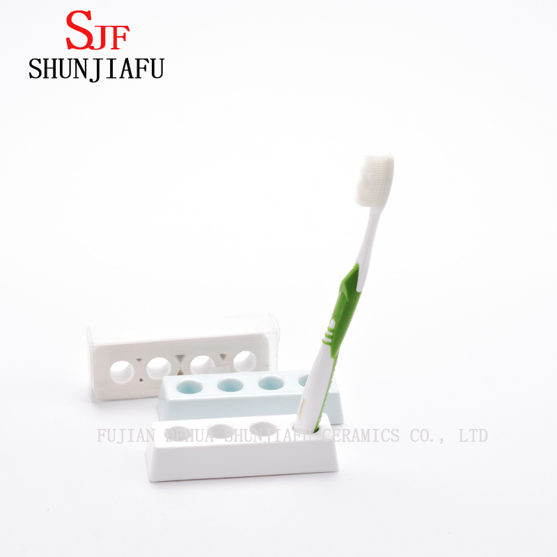 Suporte de escova de dentes cer&acirc;mica para decora&ccedil;&atilde;o em casa