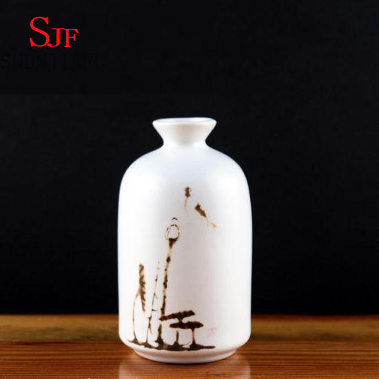 Vaso de flor de porcelana presente criativo decoração de casa