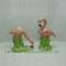 Figurine cerâmico do flamingo do gramado para a decoração