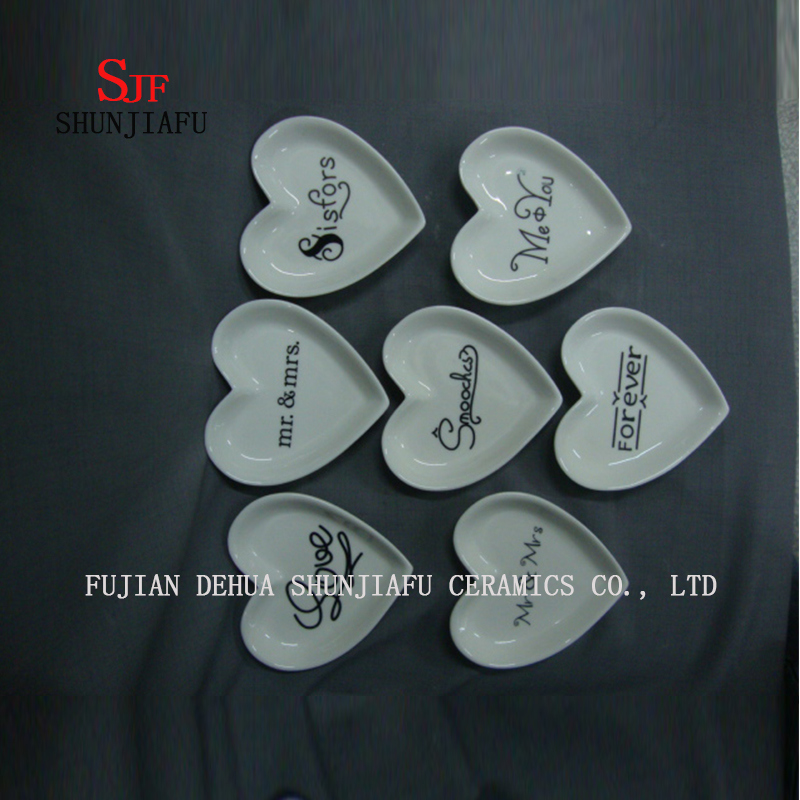 4 PCS & Cer&acirc;mica Pratos De Natal Pratos De Porcelana Pires Tigela Lou&ccedil;a (forma circular)