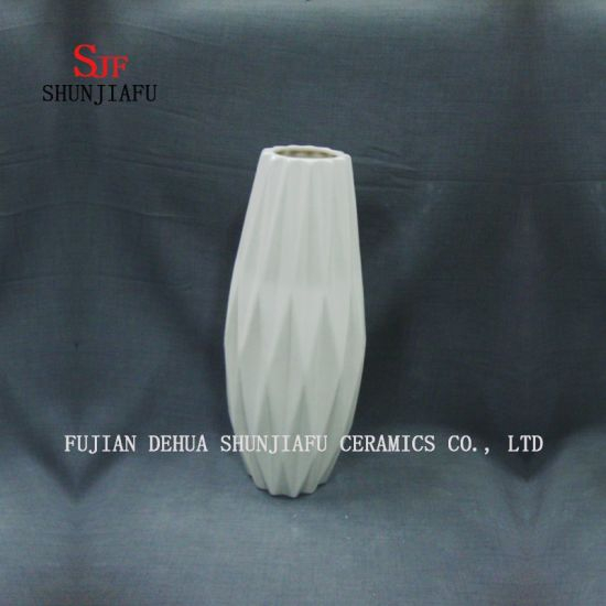 Vaso de cerâmica / Idéias para sala de estar Acessórios para casa / Vaso de enfeites de cerâmica / L