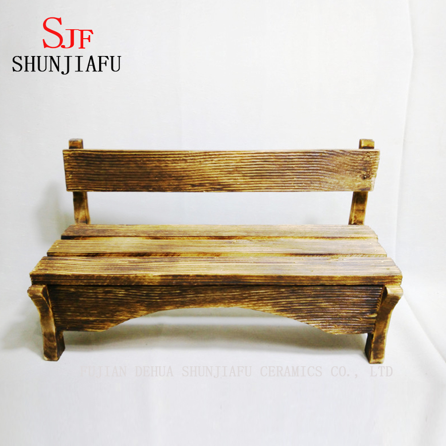 Vaso de flores de madeira Eco-Friendly plantador de flores de madeira para plantas suculentas