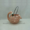 Castiçal de Flamingo de cerâmica Lanterna de jardim