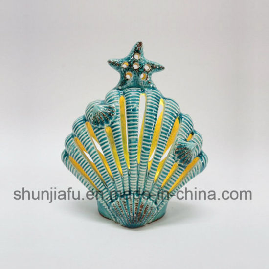 Urban Trends Cerâmica Seashell LED