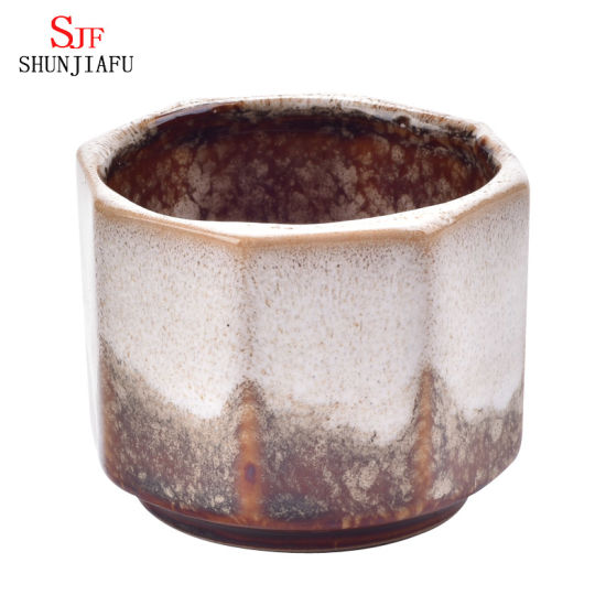 Vaso cerâmico de várias carnes por atacado, bonsais criativos.