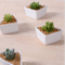 Mesa Mesa Café Tipo Vaso Cerâmico Ganso Branco