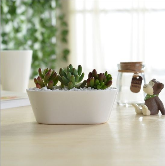 Mesa Mesa Café Tipo Vaso Cerâmico Ganso Branco