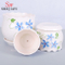 Vaso de flores cerâmico silenciosamente elegante fresco
