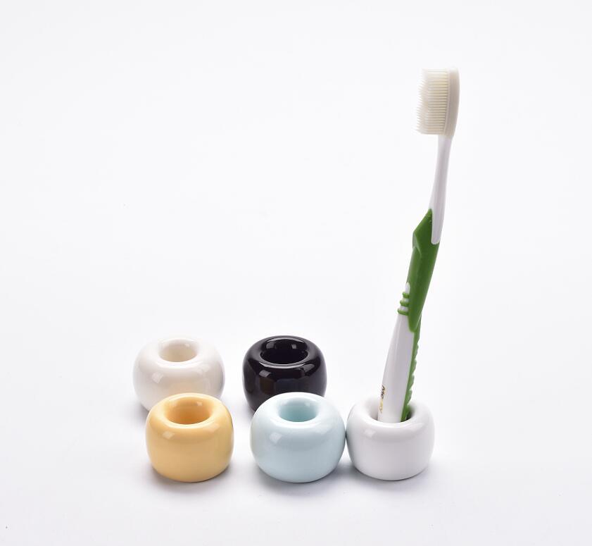 Suporte de escova de dentes cer&acirc;mica para decora&ccedil;&atilde;o em casa