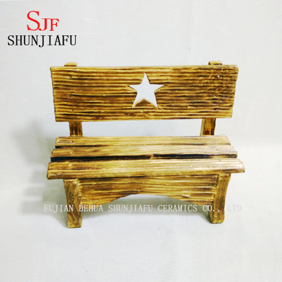 Cadeira de madeira barata do braço da promoção de cinco pontas da estrela