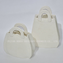 Atacado de Bag Shape Flower Pot Ceramic