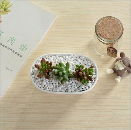 Mesa Mesa Café Tipo Vaso Cerâmico Ganso Branco