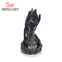 Incenso de cerâmica Burener com a mão de Buda