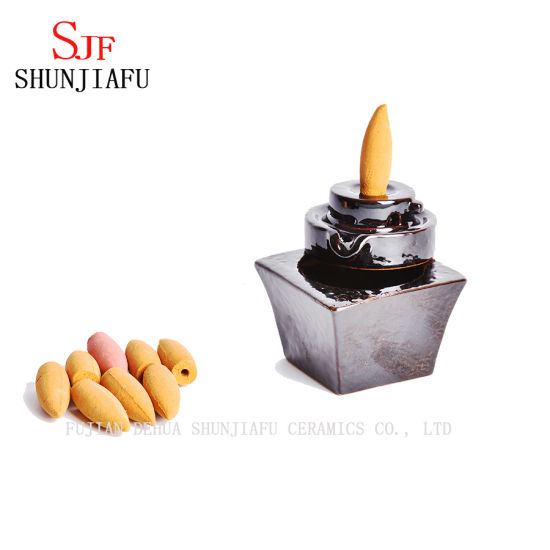 Fornecedor de queimadores de incenso de refluxo de cerâmica Titular do fornecedor de cone de cone