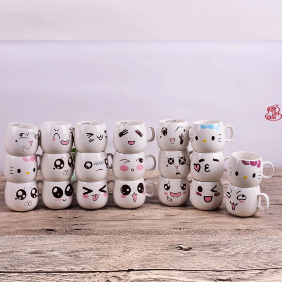 Xícara Café Café Xícara Café Copo Leite Expressão Logotipo Personalizado