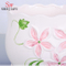 Vaso de flores cerâmico silenciosamente elegante fresco