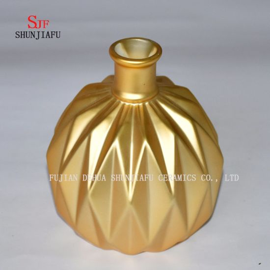 Moda moderna Homedecoration galvanizando vasos de cerâmica