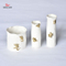 Conjunto de vaso de cerâmica de padrões animais - variedade de vasos de flores