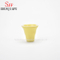 Bacia de Shisha cerâmica amarela para acessórios de fumar narguilé