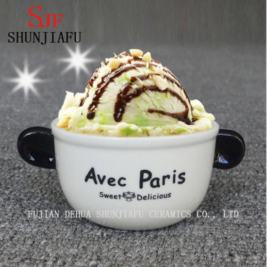 Panda Panda Shape Custom Logo para Mousse Cup Pudim Cup
