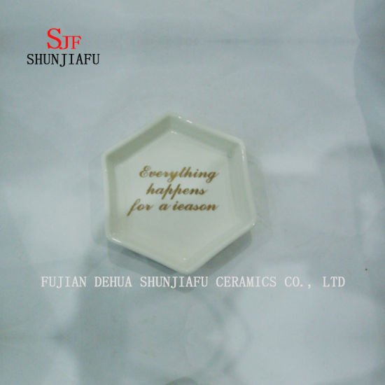 Louça Cerâmica Prato Salada Personalidade Exclusiva Talheres